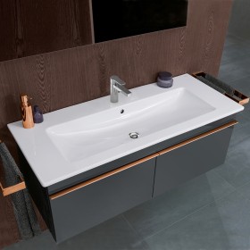 Mobile lavabo Villeroy & Boch Venticello 120 x 50 cm, con 1 foro per rubinetto e troppopieno