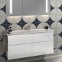 Villeroy & Boch Venticello Schrankwaschtisch 120 x 50 cm, mit 1 Hahnloch und Überlauf - Produktansicht