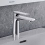 Mitigeur de lavabo monocommande Duravit Tulum M, sans bonde de vidage