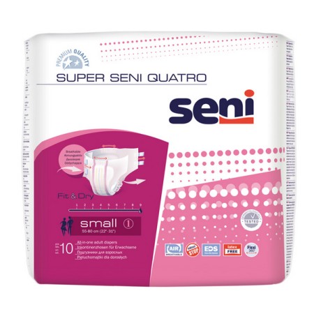 Super Seni Quatro Small 10 Confezioni