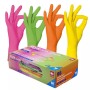 Med-Comfort Style tutti frutti Nitril Untersuchungshandschuhe M 10x Box