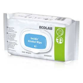 Incidin Alcohol Wipe Flächendesinfektionstücher 600 Stück (6 x 100)