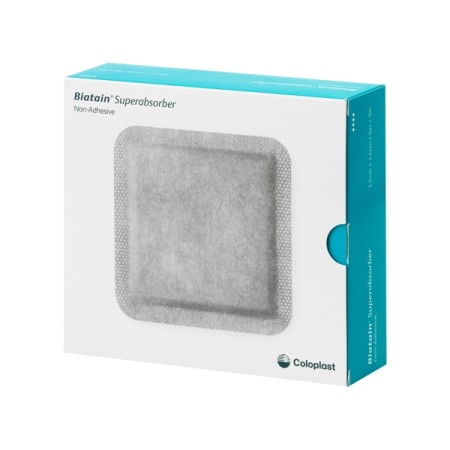 Biatain® Superabsorbant Coussinets Non Adhésifs 15x15cm 10 Pièces