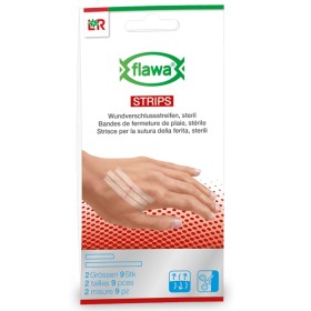 Lohmann & Rauscher Wundnahtstreifen FLAWA strips 2 grössen steril 1 Paket