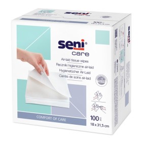 Seni Care Air-Laid Waschtuch 800 Stück (8 x 100)