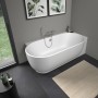 Duravit Luv Badewanne Ecke rechts 185 x 95 cm - Detailansicht