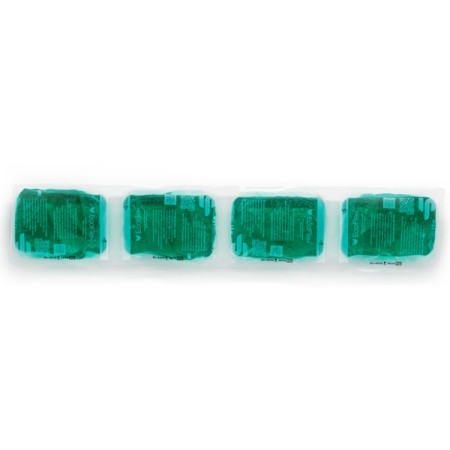 Webstar Compresses chaudes/froides Flexxum, 7 x 38 cm sans polaire, lot de 12