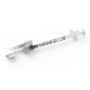 BD SAFETYGLIDE Insulinspritze, 0.5ml 100 Stück