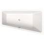 Duravit No. 1 Trapez-Badewanne 170 x 100 cm mit 1 Rückenschräge rechts - Detailansicht