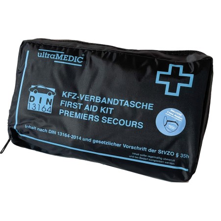 UltraMed Trousse de secours automobile ultraTRAFFIC BAG DIN 13164