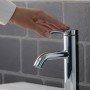 Duravit C.1 Einhebel-Waschtischmischer M mit Zugstangen-Ablaufgarnitur - technische Ansicht