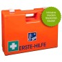 UltraMed Erste-Hilfe-Koffer ENERGIE mit Spezialfüllung und Replantatbeutel mit Wandhalterung