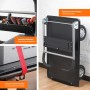 Klappbarer Plattformwagen mit Luftreifen & Feststellbremsen 300 kg