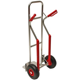 Aluminium Sackkarre mit Luftreifen & Treppenrutsche 150 kg