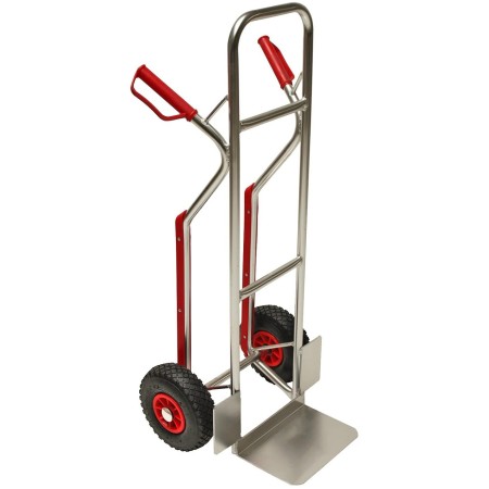Aluminium Sackkarre mit Luftreifen & Treppenrutsche 150 kg