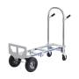 2-in-1 Sackkarre & Plattformwagen klappbar bis 454 kg