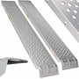 Auffahrrampen Set aus verzinktem Stahl 400 kg