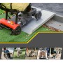 Aluminium Auffahrrampe & Schwellenrampe 450 kg Tragkraft 61–121 cm