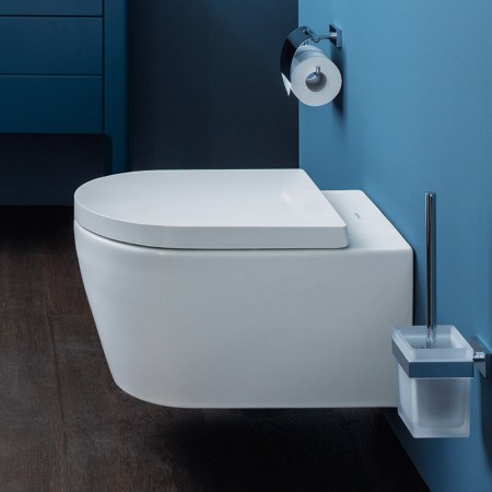 Duravit ME par Starck WC suspendu Rimless avec HygieneGlaze et HygieneFlush