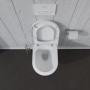 Duravit ME par Starck WC suspendu Rimless avec HygieneGlaze et HygieneFlush