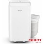 AIWA Polaris 12000 BTU Mobiles Klimagerät mit Abluftschlauch – Weiss