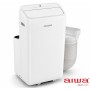 AIWA Polaris 12000 BTU Mobiles Klimagerät mit Abluftschlauch – Weiss
