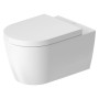 Duravit ME by Starck Wand-WC Rimless mit HygieneGlaze und HygieneFlush - Detailansicht