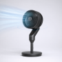 VALS Valstronot ventilatore 3D brevettato 25 W con ionizzatore Nero