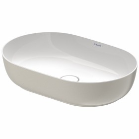Vasque à poser Duravit Luv sans plage de robinetterie 60 x 40 cm
