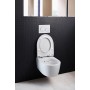 Geberit iCon WC-Sitz Slim mit Absenkautomatik, Deckel Wrap over - technische Ansicht