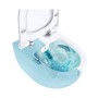 Set WC VitrA Aquacare Sento con funzione bidet, senza bordo, con sedile - vista tecnica