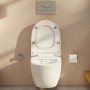 Set WC VitrA Aquacare Sento con funzione bidet, senza bordo, con sedile - vista dettagliata