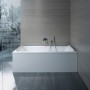 Duravit Starck Badewanne Rechteck 200 x 100 cm - technische Ansicht