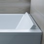Duravit Starck Badewanne Rechteck 200 x 100 cm - Produktansicht
