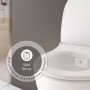 VitrA Aquacare Sento WC-Set mit Bidetfunktion und integrierter Thermostatarmatur, inkl. Sitz - Produktansicht