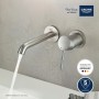 Robinet de lavabo 2 trous GROHE Essence Nouveau avec bec court - vue technique