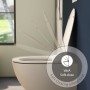VitrA Sento WC-Sitz Slim mit Absenkautomatik - technische Ansicht