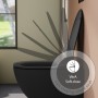VitrA Sento WC-Sitz Slim mit Absenkautomatik - technische Ansicht