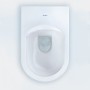 Duravit ME by Starck Wand-WC Rimless mit Wondergliss Komplettset - Detailansicht