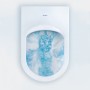 Duravit ME by Starck Wand-WC Rimless mit Wondergliss Komplettset - technische Ansicht