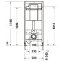 Duravit ME by Starck Wand-WC Rimless mit Wondergliss Komplettset - Detailansicht