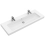 Villeroy & Boch Subway 2.0 Schrankwaschtisch 130 cm mit 2 Hahnlöchern - technische Ansicht