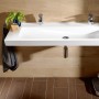 Villeroy & Boch Subway 2.0 Schrankwaschtisch 130 cm mit 2 Hahnlöchern - technische Ansicht