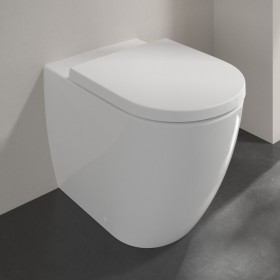 Villeroy & Boch Subway 3.0 WC a scarico a pavimento senza bordo, con TwistFlush