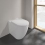 Villeroy & Boch Subway 3.0 Tiefspül-WC spülrandlos, bodenstehend, mit TwistFlush - Detailansicht