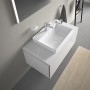 Duravit DuraSquare Aufsatzbecken mit Hahnloch 60 x 47 cm - Detailansicht