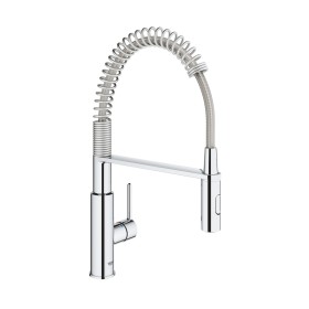 Robinet d'évier monocommande GROHE Get avec douchette professionnelle