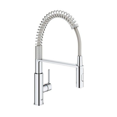 Robinet d'évier monocommande GROHE Get avec douchette professionnelle