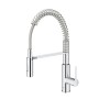 Robinet d'évier monocommande GROHE Get avec douchette professionnelle - vue détaillée