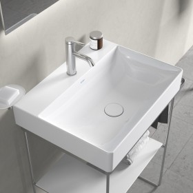 Duravit DuraSquare Waschtisch mit 1 Hahnloch, 60 x 47 cm